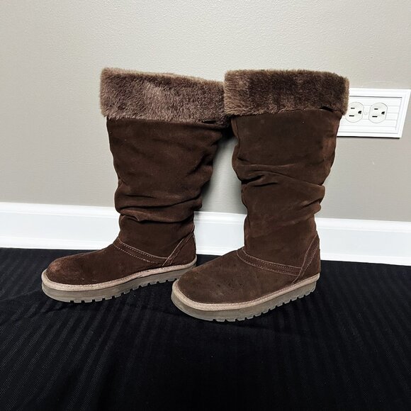 Sketchers Brown Winter Boots - Size 7.5 - Picture 3 of 9